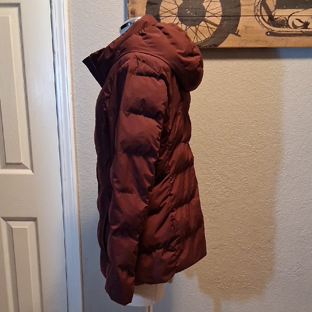 32 Degrees Maroon Puffer Jacket - image 3
